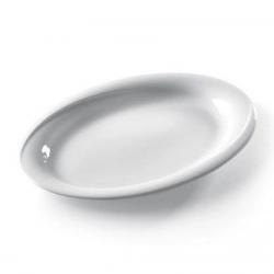Półmisek stołowy owalny EXCLUSIV 290x230mm biała porcelana zestaw 6szt. - Hendi 309537