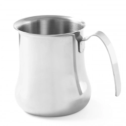 Dzbanek kubek stalowy do spieniania mleka do kawy cappuccino 0.7L - Hendi 458204
