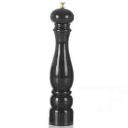 Młynek do pieprzu drewniany HELICOIL czarny 300mm - Hendi 469132
