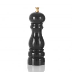 Młynek do pieprzu drewniany HELICOIL czarny 180mm - Hendi 469262