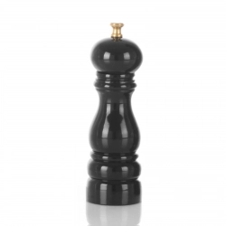 Młynek do pieprzu drewniany HELICOIL czarny 180mm - Hendi 469262