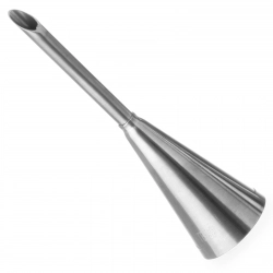 Końcówka cukiernicza do rękawa worka do nadziewania pączków śr. 4mm - HENDI 551257