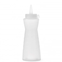 Dyspenser dozownik do sosów zimnych Easy Squeeze 600ml przeźroczysty - Hendi 558447