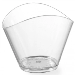 Jednorazowe naczynia do przekąsek Fingerfood FALA 50ml 100 szt. Hendi 560303
