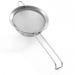 Sito sitko kuchenne stalowe nierdzewne gęste śr. 100mm  - HENDI 638309