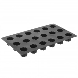 Foremki silikonowe nieprzywierające do pieczenia MINI CANNELAIS BORDELAIS GN 1/3 Hendi 676127