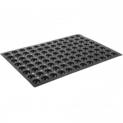 Foremki silikonowe nieprzywierające do pieczenia SEMI-SPHERE 600x400mm Hendi 676325