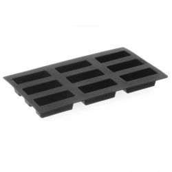 Foremki silikonowe nieprzywierające do pieczenia do 260C MINI-CAKE 176x300mm GN1/3 - Hendi 677001