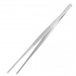 Pinceta pęseta gastronomiczna ze stali nierdzewnej 300 mm - Hendi 680018