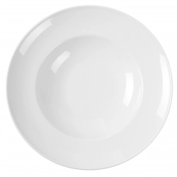 Talerz do makaronu spaghetti OPTIMA biała porcelana śr. 260mm zestaw 6szt. - Hendi 770948