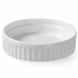 Miseczka kokilka do zapiekania do 600C porcelana śr. 100mm wys. 25mm - Hendi 783627