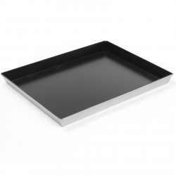 Blacha aluminiowa z powłoką nieprzywierającą 450x350x(H)30mm Hendi 808788