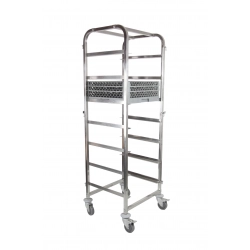 Wózek do transportu koszy do zmywarek 7 x 500x500mm - Hendi 810583