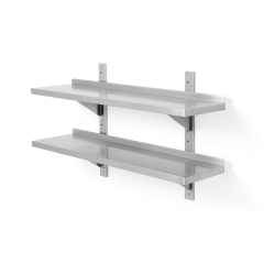 Półka wisząca przestawna podwójna 100cm - Hendi 811726