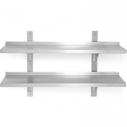 Półka wisząca przestawna podwójna 120cm - Hendi 811733