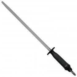 Stalka ostrzałka do noży kuchennych okrągła dł. 300 mm MASATLAR - Hendi 820018