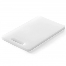 Deska kuchenna do krojenia i siekania z uchwytem HDPE 25x15cm - Hendi 826348