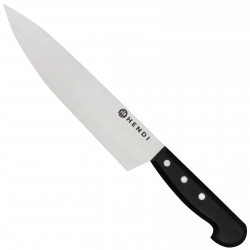 Nóż szefa kuchni kucharski do krojenia siekania dł. 230 mm SUPERIOR - Hendi 841372