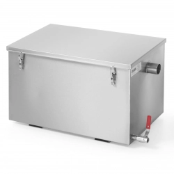 Separator do tłuszczu do kuchni zmywalni gastronomicznej 30L - Hendi 975718