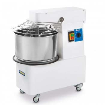 Miesiarka spiralna planetarna ze stałą dzieżą do ciasta 400V 750W 22L - Hendi 226209