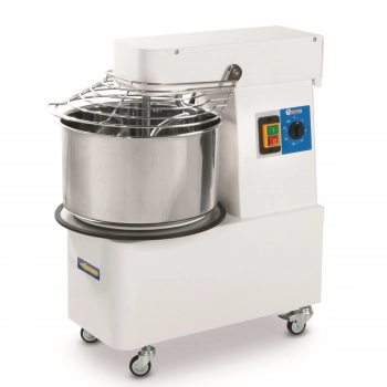 Miesiarka spiralna planetarna ze stałą dzieżą do ciasta 400V 1100W 32L - Hendi 226308