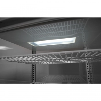 Witryna chłodnicza cukiernicza na kółkach 5 półek 280L LED  - czarna