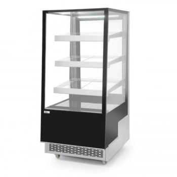 Witryna chłodnicza cukiernicza 3-półkowa jezdna LED 300L