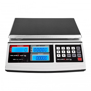 Waga kontrolna zliczająca sztuki SBS-ZW-3001H LCD do 30kg