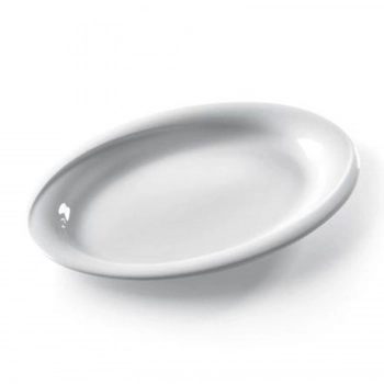 Półmisek stołowy owalny EXCLUSIV 290x230mm biała porcelana zestaw 6szt. - Hendi 309537