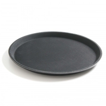 Taca kelnerska antypoślizgowa okrągła śr. 46cm - czarna
