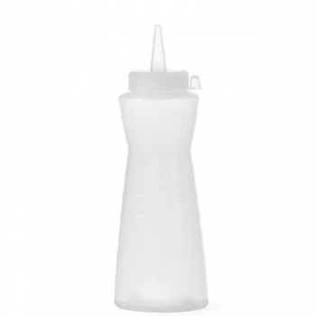 Dyspenser dozownik do sosów zimnych Easy Squeeze 200ml przeźroczysty - Hendi 558324