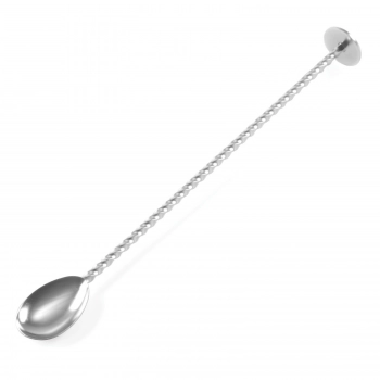 Łyżka barmańska ze stali nierdzewnej dł. 266mm  - Hendi 593097