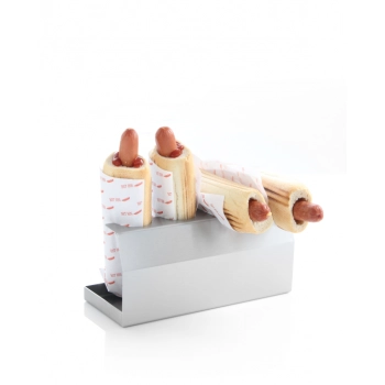 Stojak ekspozytor stalowy do Hot Dogów - Hendi 630648