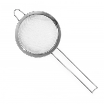 Sito sitko kuchenne stalowe nierdzewne gęste śr. 100mm  - HENDI 638309