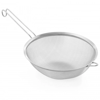 Sito sitko kuchenne stalowe nierdzewne gęste śr. 250mm  - HENDI 638903