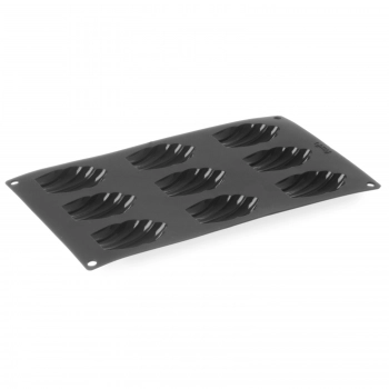 Foremki silikonowe nieprzywierające do pieczenia do 260C MADELEINES 176x300mm GN1/3 - Hendi 676707