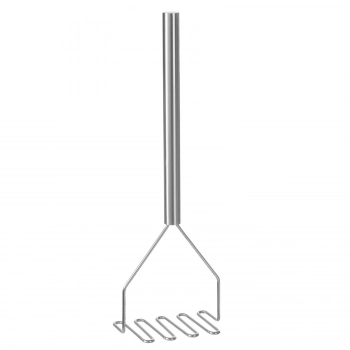 Ubijak tłuczek do ziemniaków puree profesjonalny ze stali nierdzewnej dł. 710mm - Hendi 693216