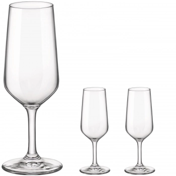 Kieliszek do szampana VERSO 225ml - zestaw 3szt.