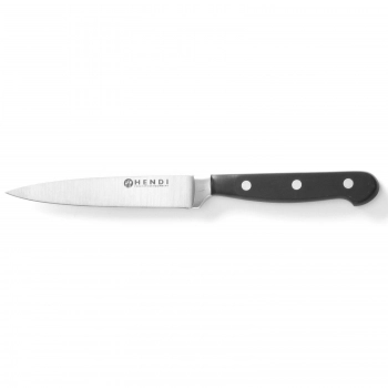 Profesjonalny nóż do jarzyn kuty ze stali Kitchen Line 125 mm - Hendi 781388