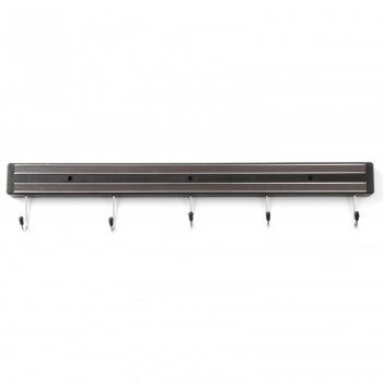 Listwa magnetyczna na noże z haczykami dł. 450 mm - Hendi 820308