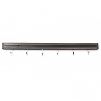 Listwa magnetyczna na noże z haczykami dł. 600 mm - Hendi 820407