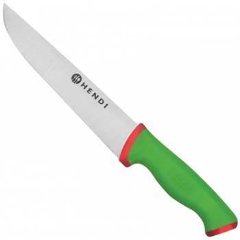 Nóż kuchenny do krojenia surowego mięsa dł. 210 mm DUO - Hendi 840603