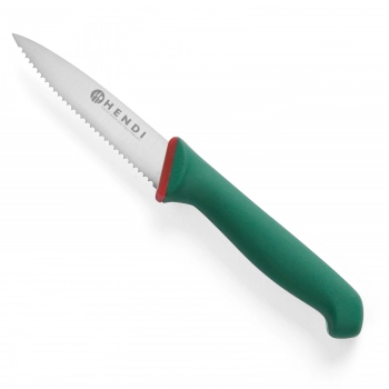 Nóż do obierania z ząbkowanym ostrzem Green Line 205mm Hendi 843352
