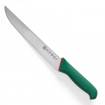 Nóż kuchenny do wędlin i pieczeni Green Line  dł. 345mm - Hendi 843901