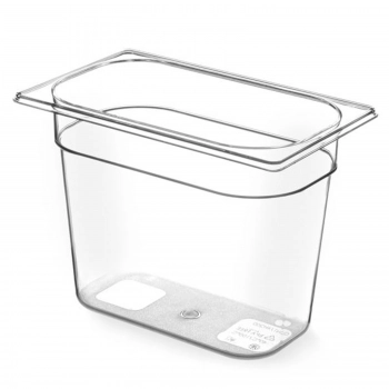 Pojemnik spożywczy z tritanu BPA free GN 1/4 wys. 65 mm - Hendi 869536