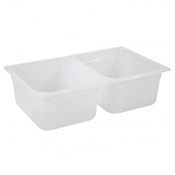 Pojemnik gastronomiczny z polipropylenu GN 1/2 wys. 200 mm - Hendi 880104