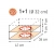 Piec do pizzy podwójny Basic Vetro 2/40 2 pizze 2400W - Hendi 226674