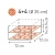 Piec do pizzy podwójny Basic XL 44 8 pizz 12000W - Hendi 226957