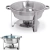 Podgrzewacz do potraw na pastę okrągły stalowy śr. 345mm 3.5l - Hendi 470619