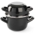 Garnek do sosów z pokrywką 0,8 l śr. 12 cm - Hendi 625606